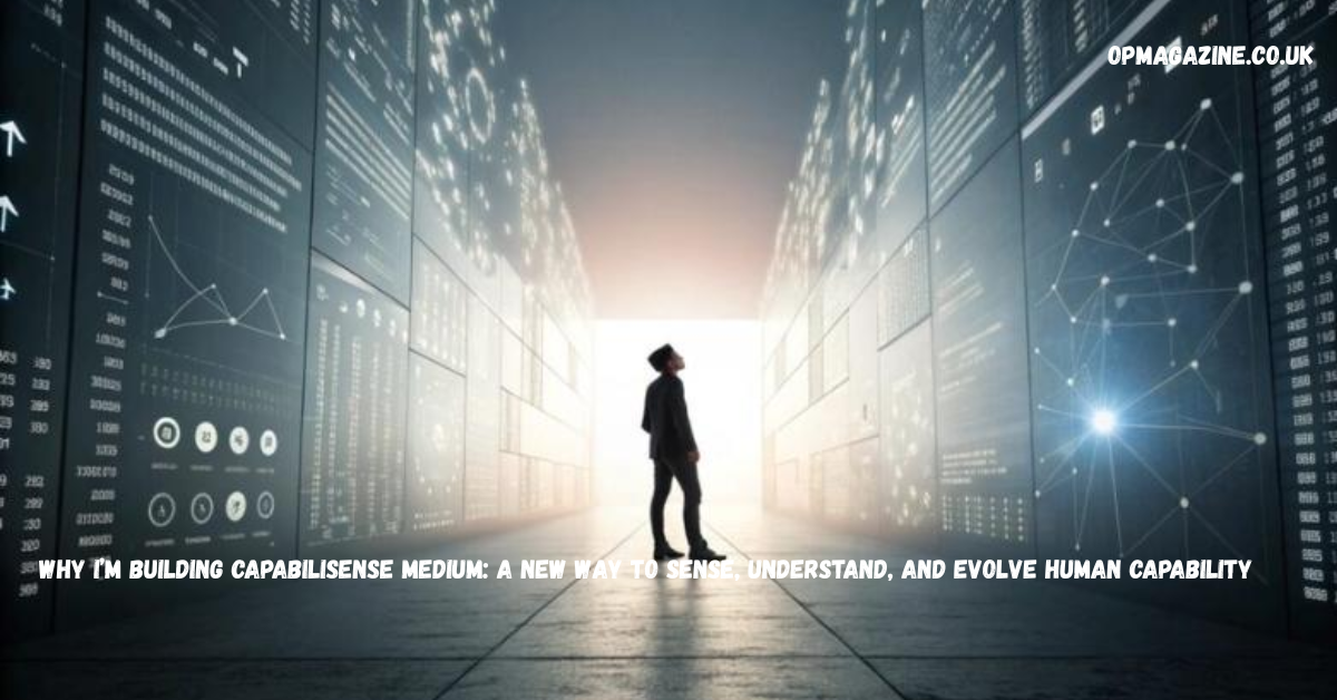 Why I’m Building Capabilisense Medium: A New Way to Sense, Understand, and Evolve Human Capability