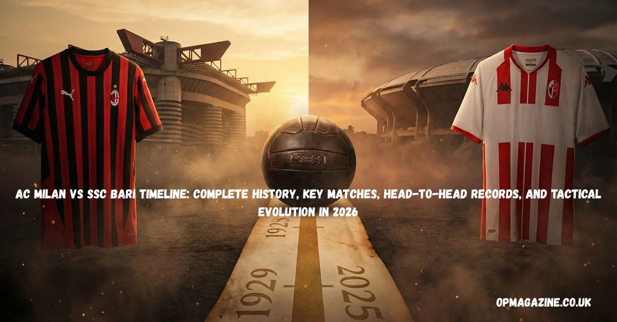 AC Milan vs SSC Bari Timeline: Complete History, Key Matches, Head-to-Head Records, and Tactical Evolution in 2026