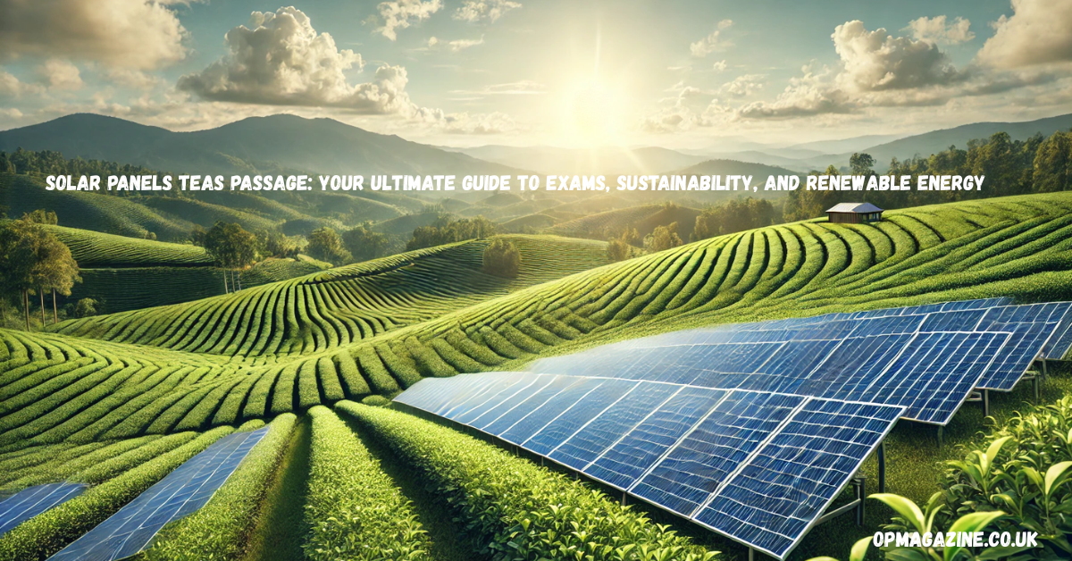 Solar Panels TEAS Passage: Your Ultimate Guide to Exams, Sustainability, and Renewable Energy in 2026